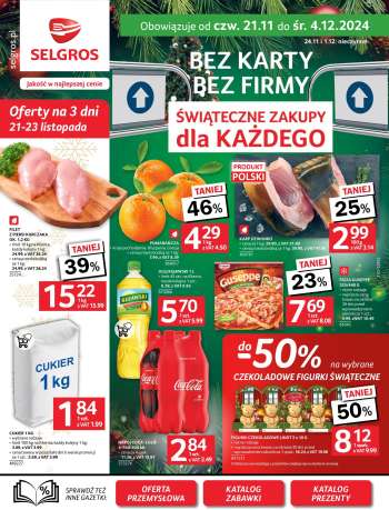Gazetka Selgros - 21.11.2024 - 4.12.2024.