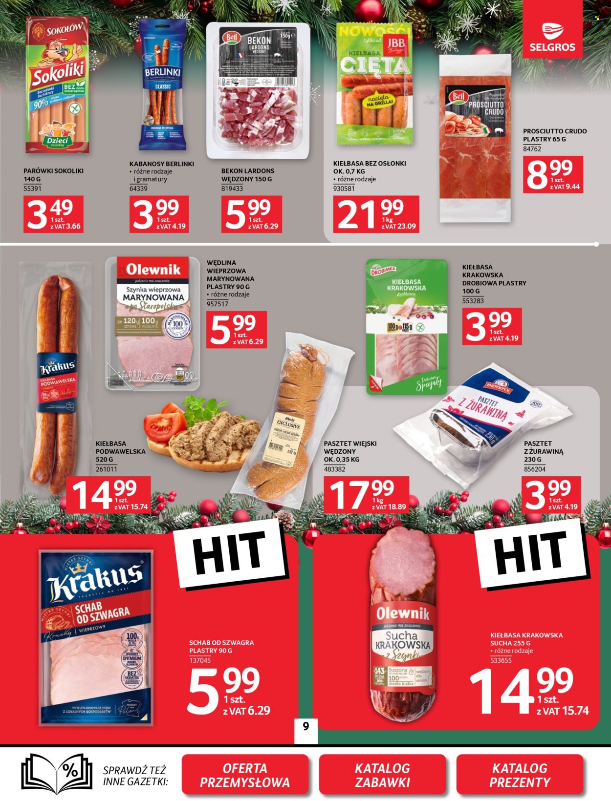 Gazetka Selgros - 21.11.2024 - 4.12.2024. Strona 9