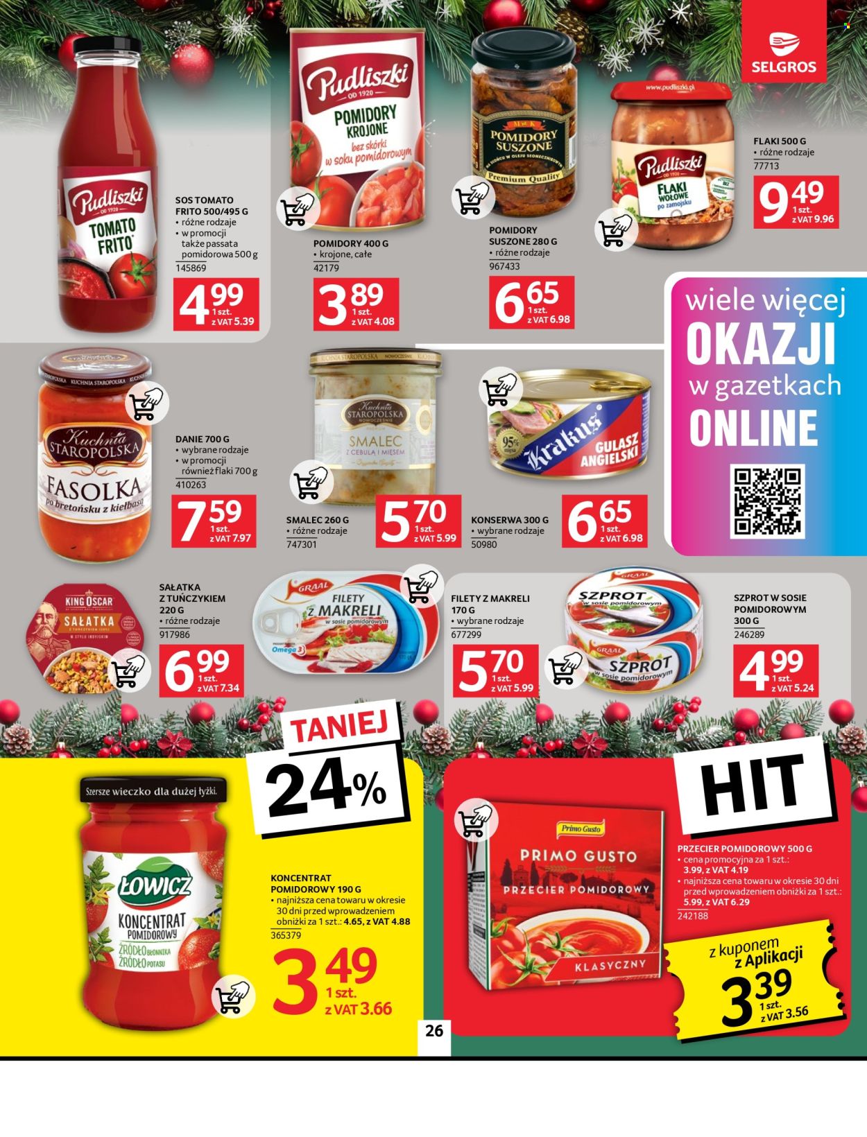 Gazetka Selgros - 21.11.2024 - 4.12.2024. Strona 26