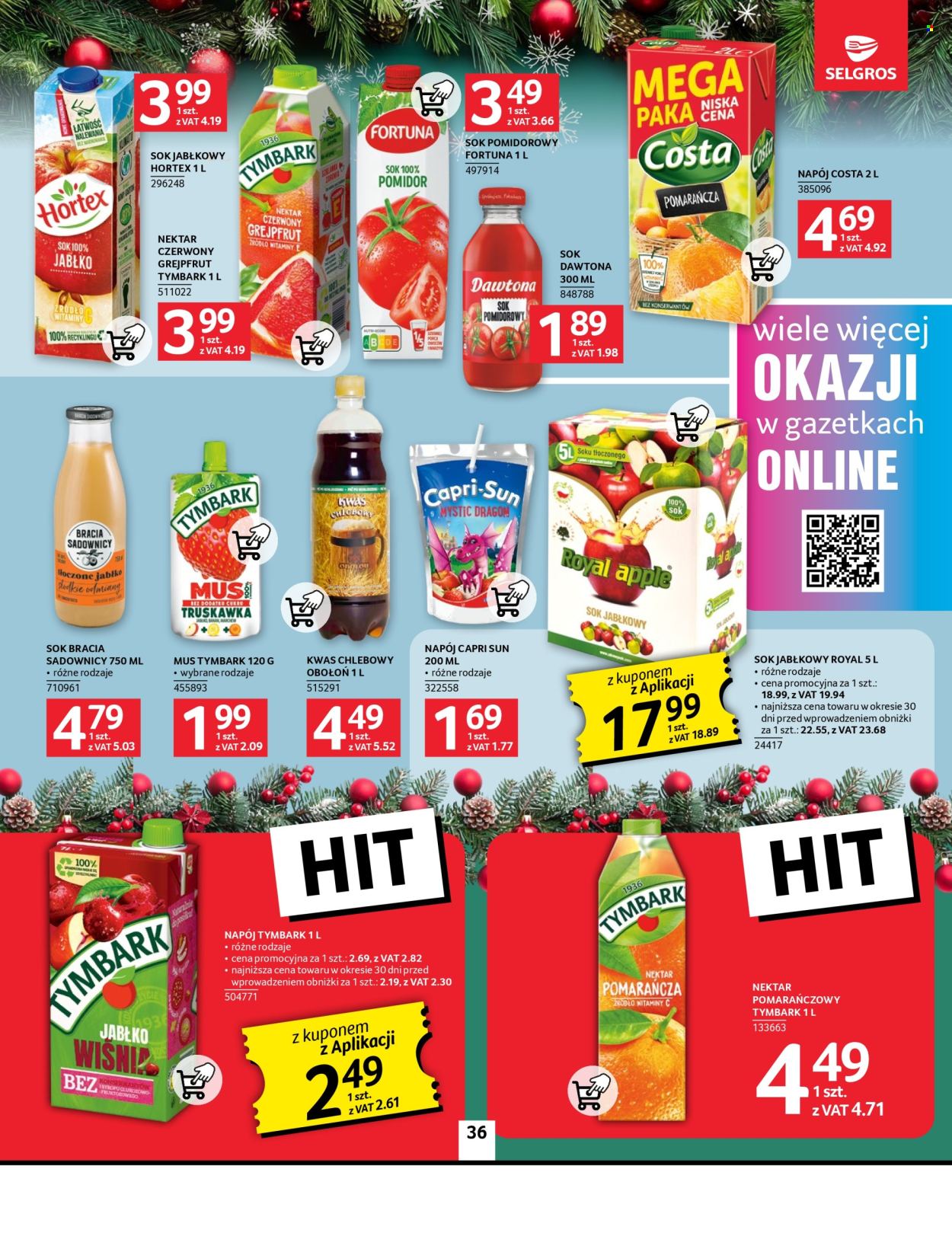 Gazetka Selgros - 21.11.2024 - 4.12.2024. Strona 36