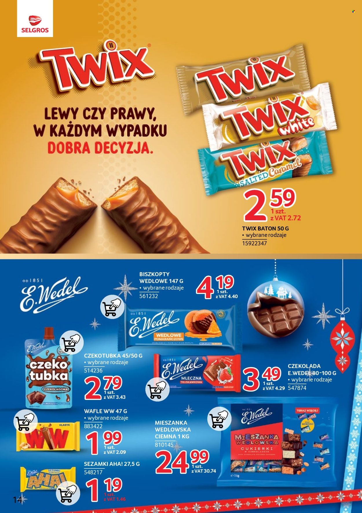 Gazetka Selgros - 21.11.2024 - 4.12.2024. Strona 14