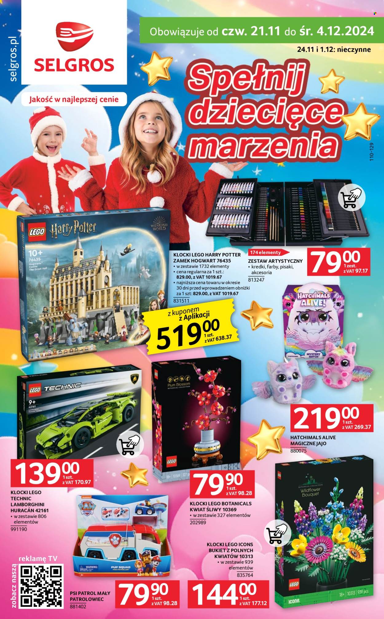 Gazetka Selgros - 21.11.2024 - 4.12.2024. Strona 1