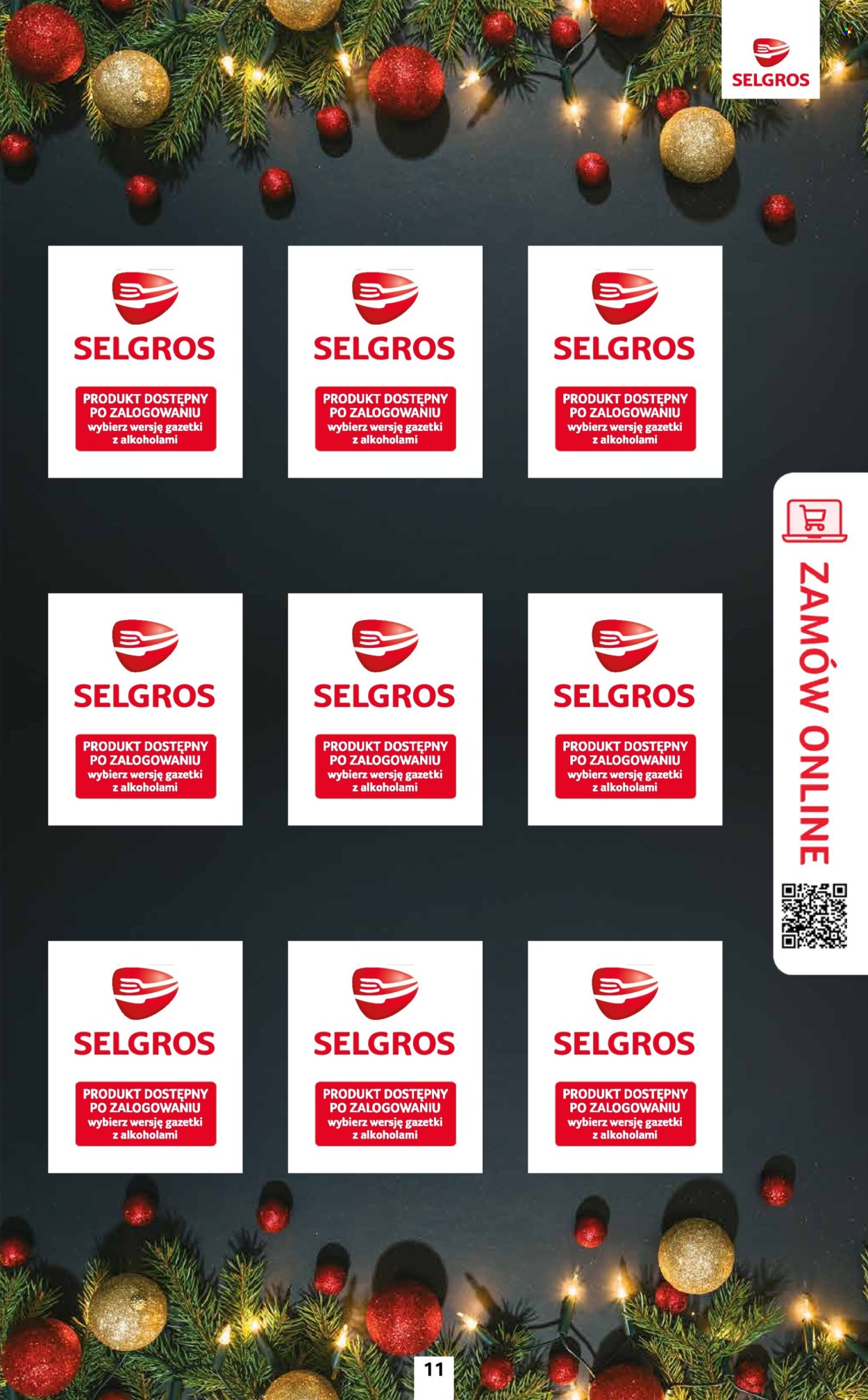 Gazetka Selgros - 21.11.2024 - 4.12.2024. Strona 11