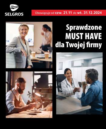 Gazetka Selgros - 21.11.2024 - 31.12.2024.