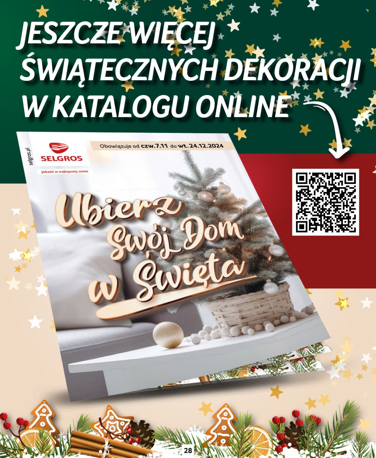 Gazetka Selgros - 21.11.2024 - 4.12.2024. Strona 28