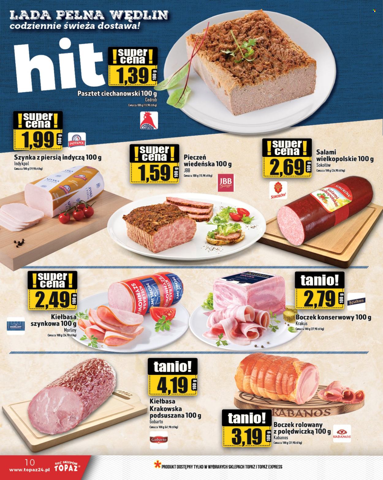 Gazetka Topaz - 21.11.2024 - 27.11.2024. Strona 10