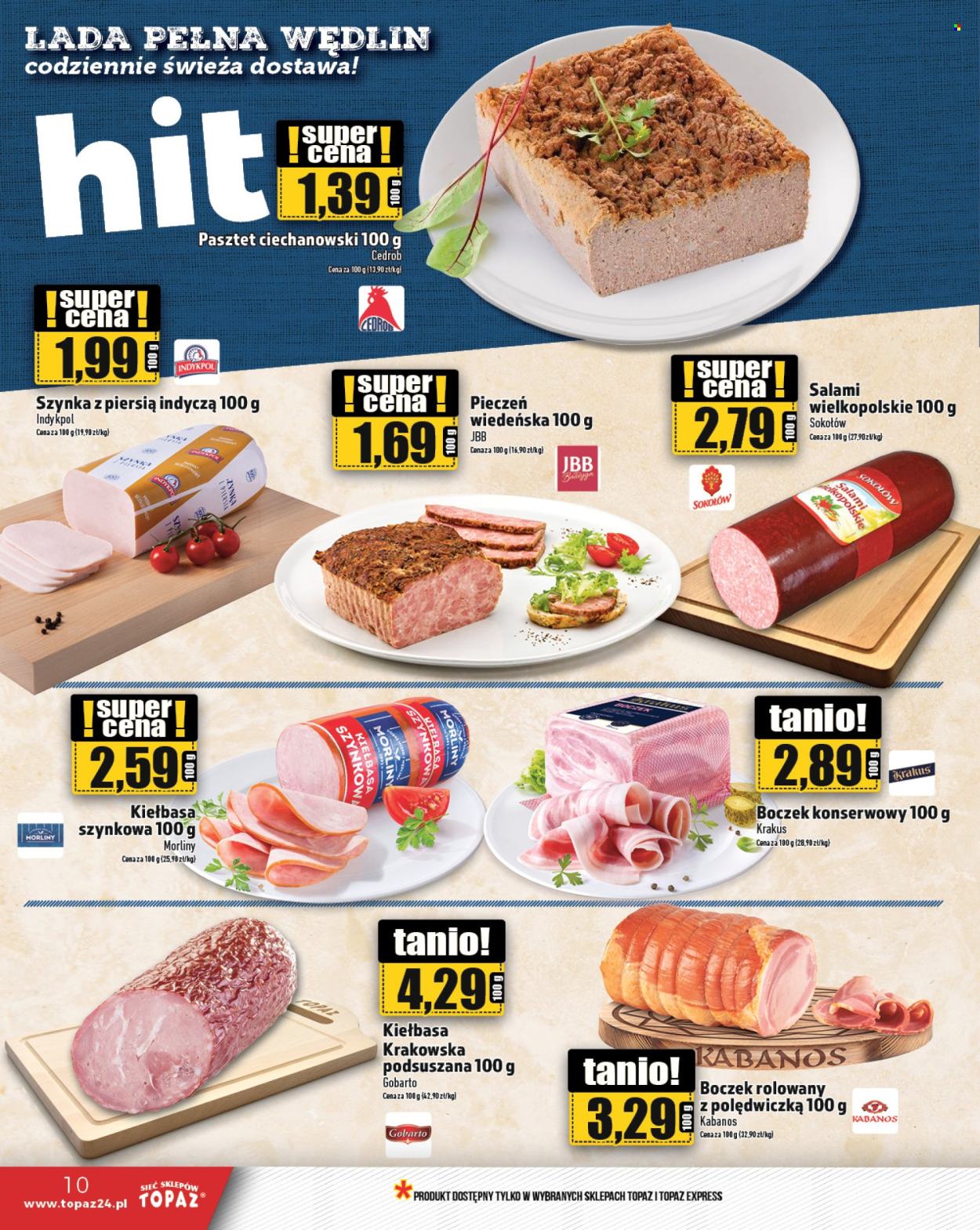 Gazetka Topaz - 21.11.2024 - 27.11.2024. Strona 10