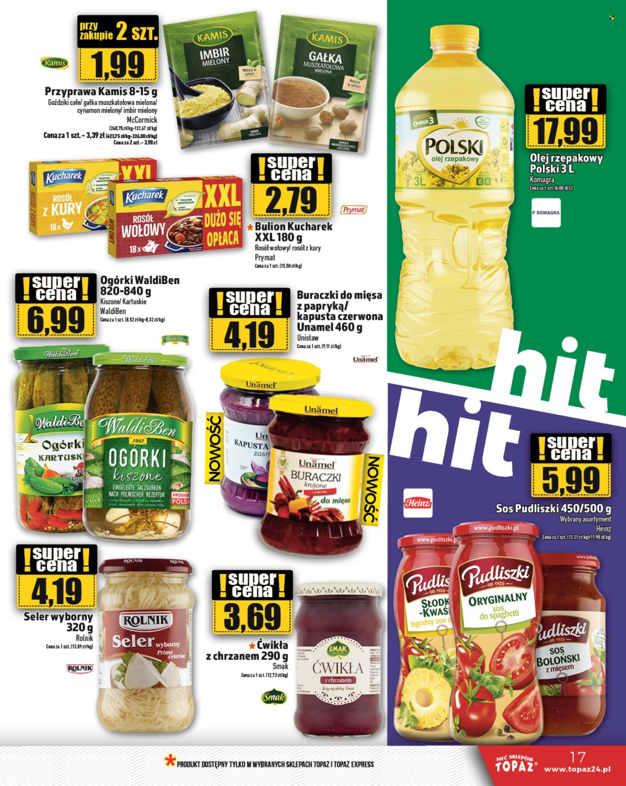 Gazetka Topaz - 21.11.2024 - 27.11.2024. Strona 17