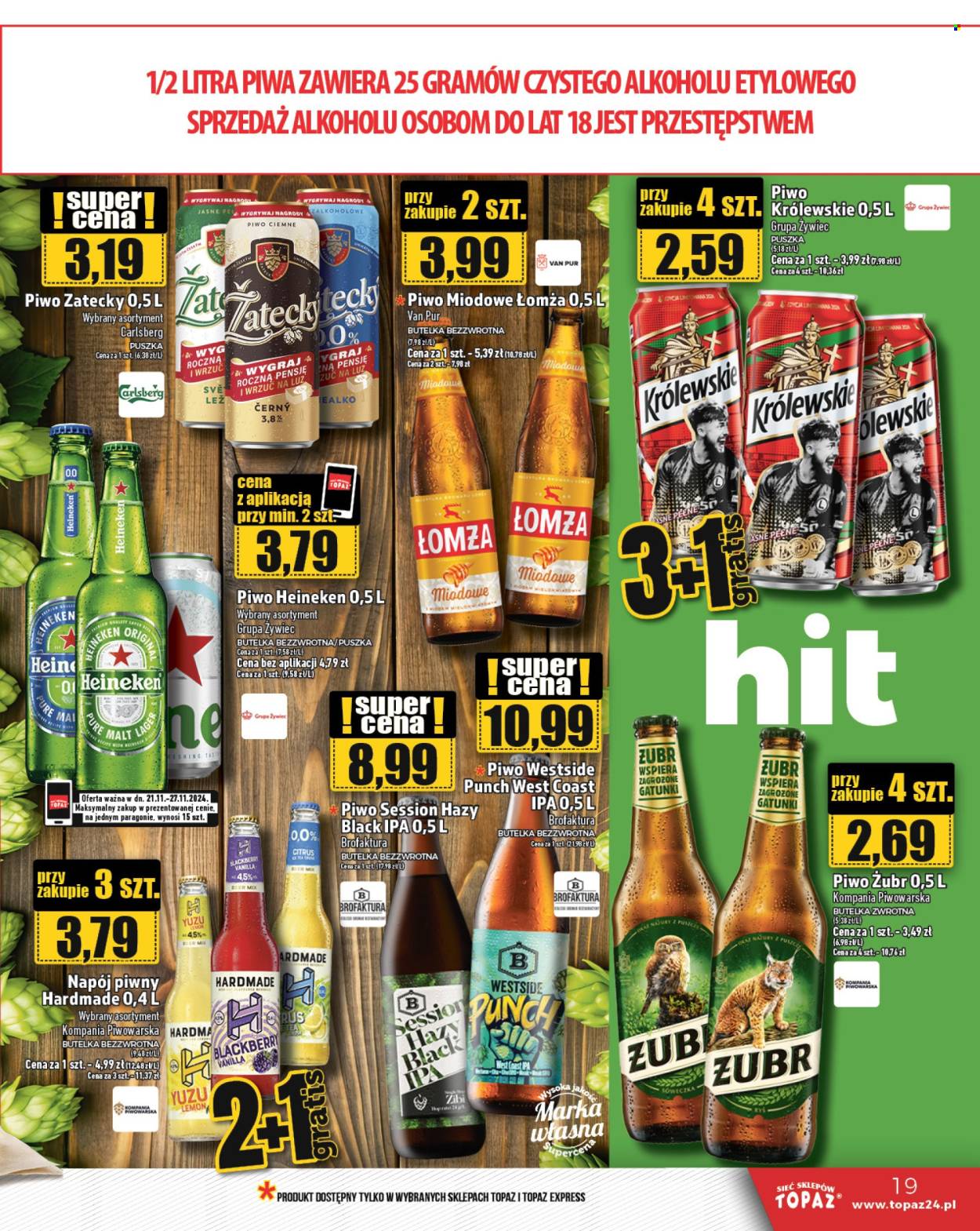 Gazetka Topaz - 21.11.2024 - 27.11.2024. Strona 19