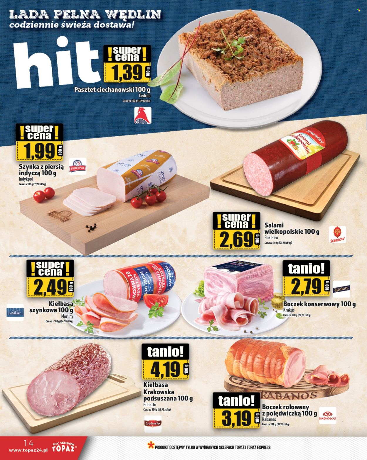 Gazetka Topaz - 21.11.2024 - 27.11.2024. Strona 14