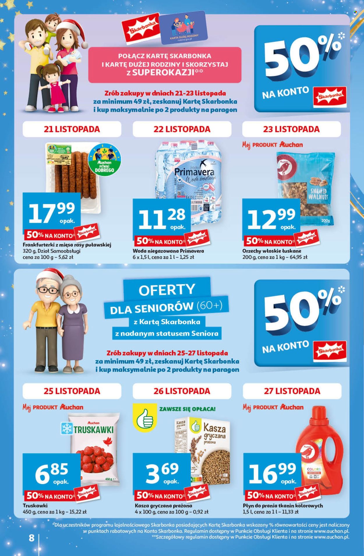Leták Auchan - 21.11.2024 - 27.11.2024. Strana 8