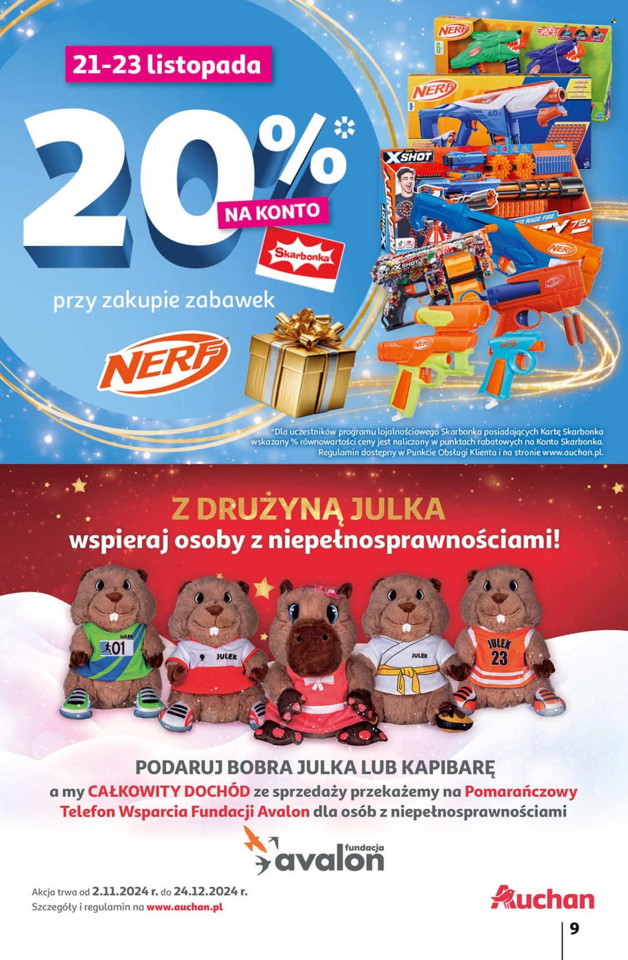 Leták Auchan - 21.11.2024 - 27.11.2024. Strana 9