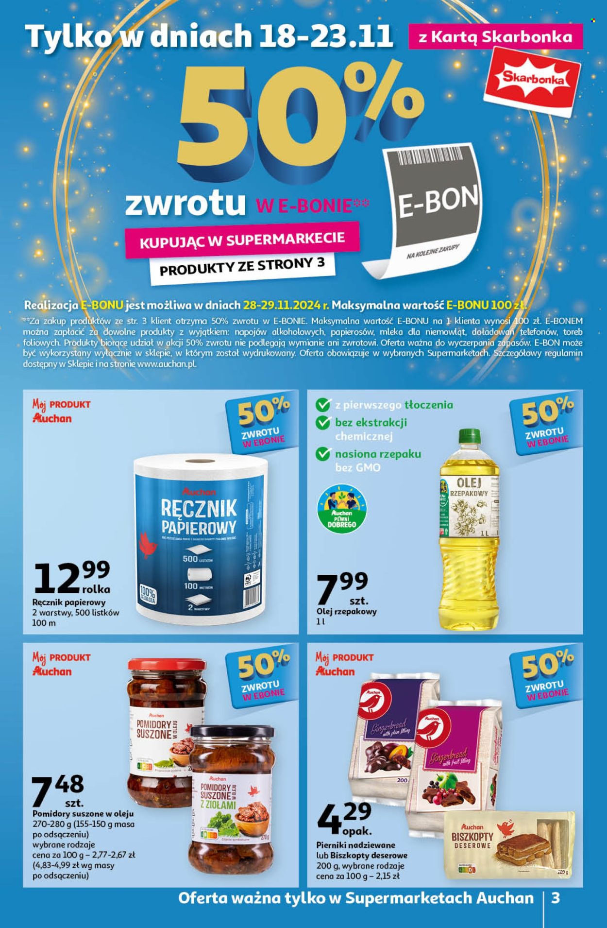 Leták Auchan - 21.11.2024 - 27.11.2024. Strana 3