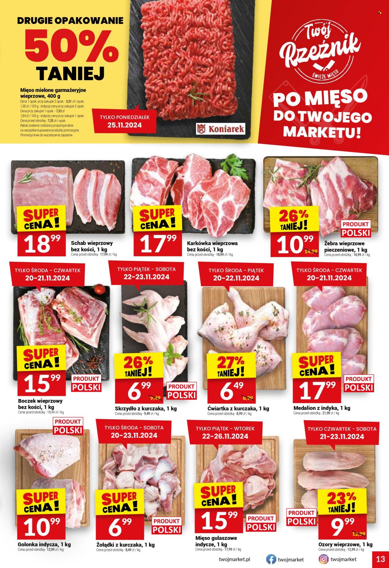 Leták Twój Market - 20.11.2024 - 26.11.2024. Strana 13