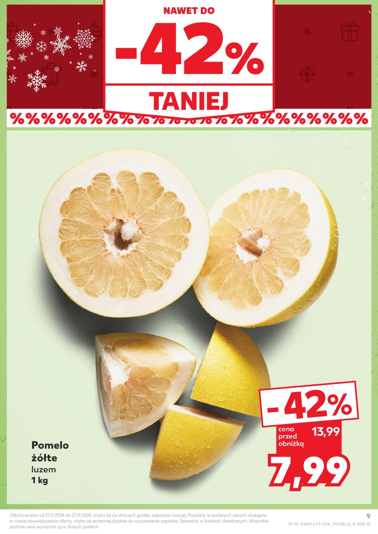 Gazetka Kaufland - 21.11.2024 - 27.11.2024. Strona 9
