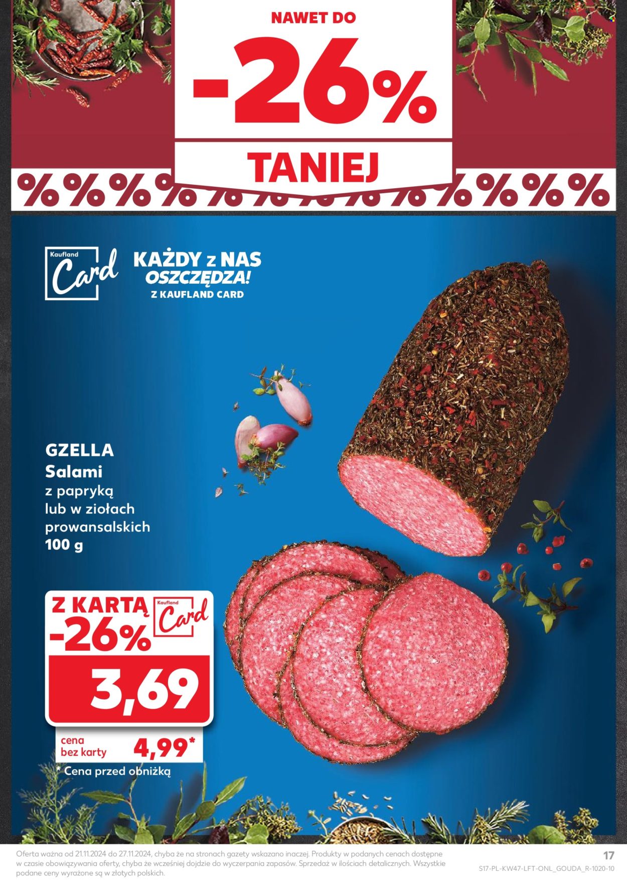 Gazetka Kaufland - 21.11.2024 - 27.11.2024. Strona 17