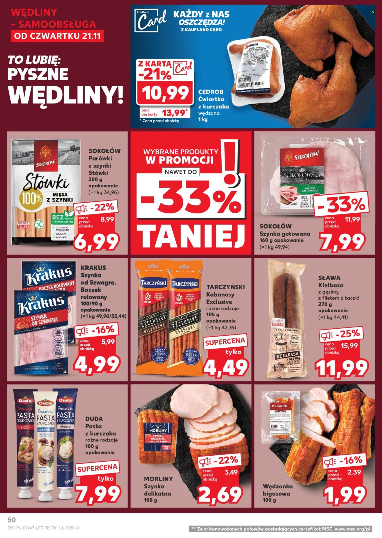 Gazetka Kaufland - 21.11.2024 - 27.11.2024. Strona 50