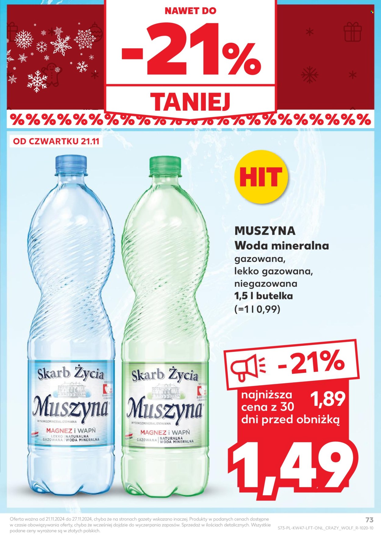 Gazetka Kaufland - 21.11.2024 - 27.11.2024. Strona 73