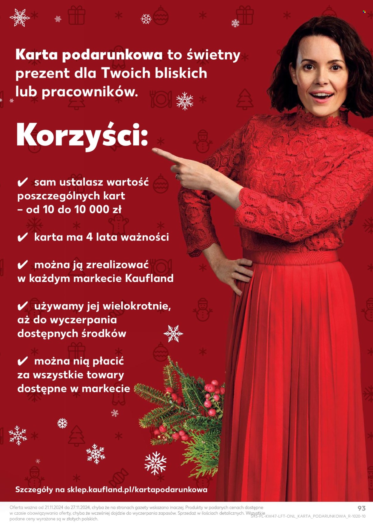Gazetka Kaufland - 21.11.2024 - 27.11.2024. Strona 93