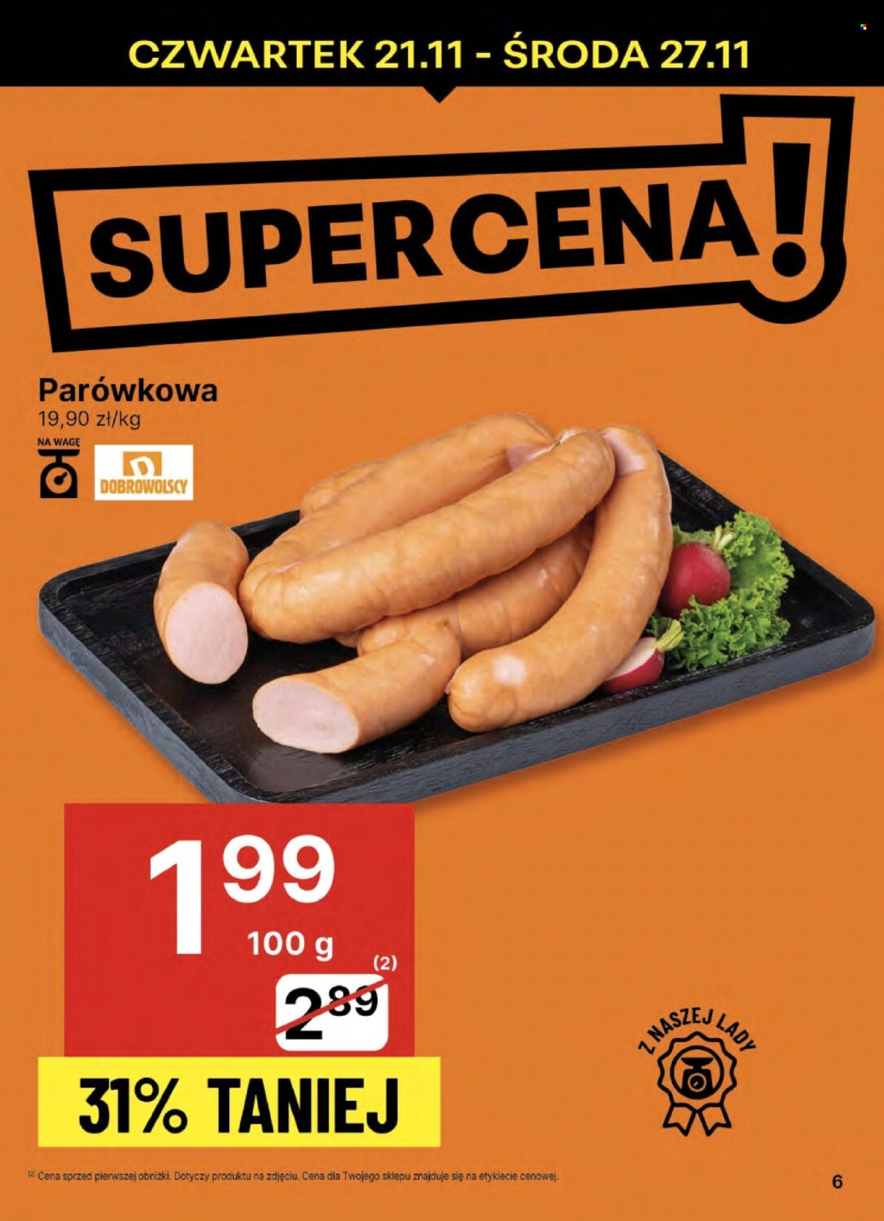 Gazetka Delikatesy Centrum - 21.11.2024 - 27.11.2024. Strona 6