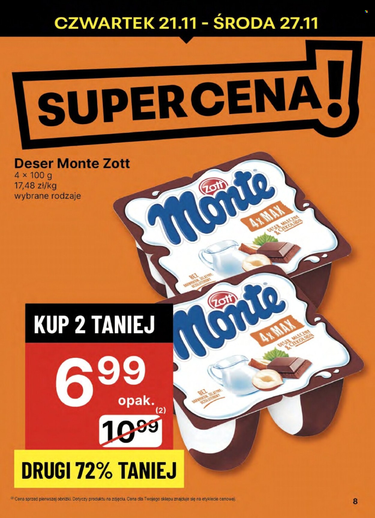 Gazetka Delikatesy Centrum - 21.11.2024 - 27.11.2024. Strona 8