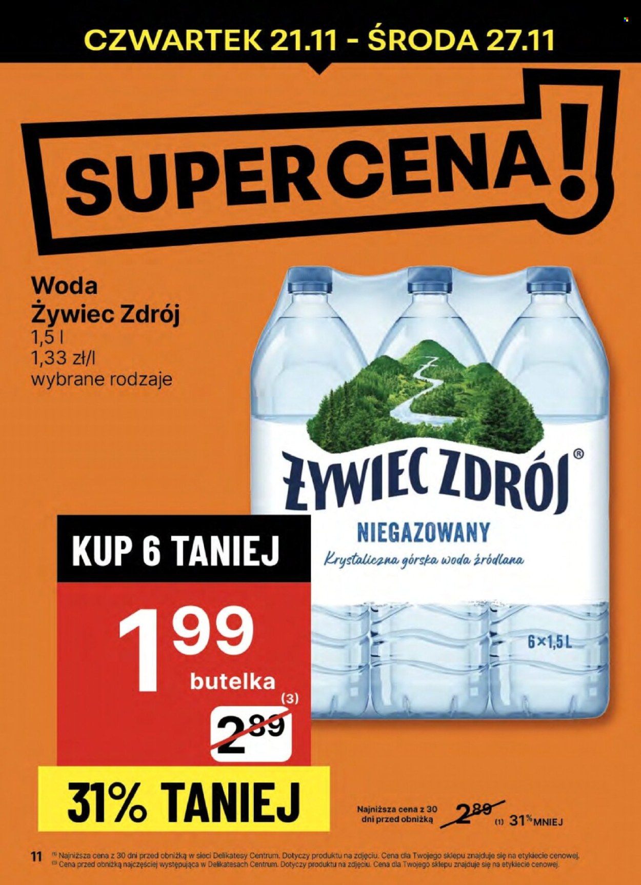 Gazetka Delikatesy Centrum - 21.11.2024 - 27.11.2024. Strona 11