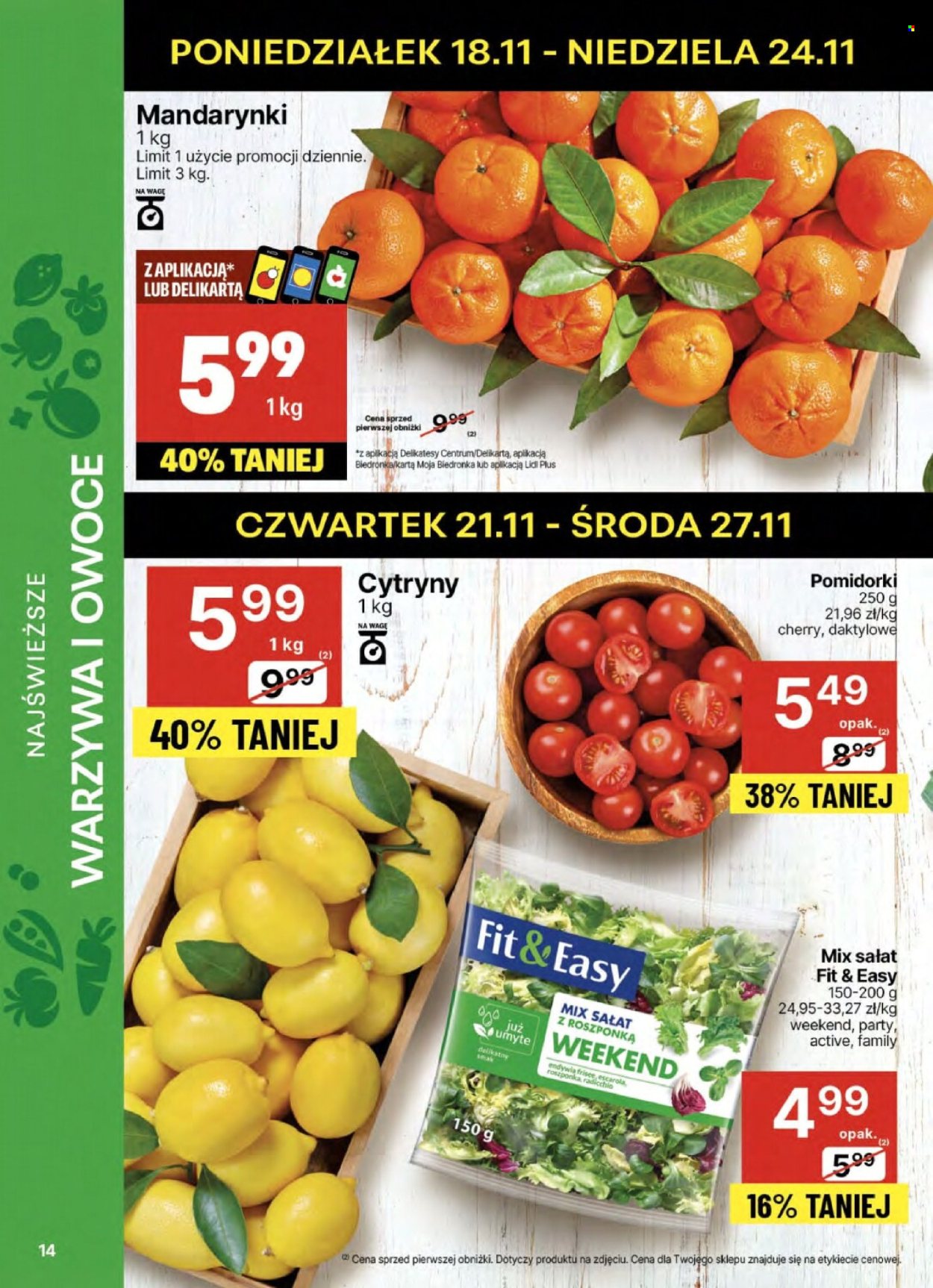 Gazetka Delikatesy Centrum - 21.11.2024 - 27.11.2024. Strona 14