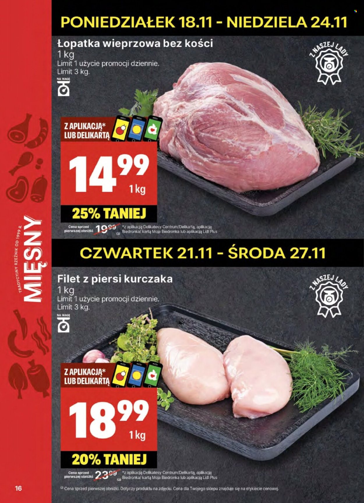 Gazetka Delikatesy Centrum - 21.11.2024 - 27.11.2024. Strona 16
