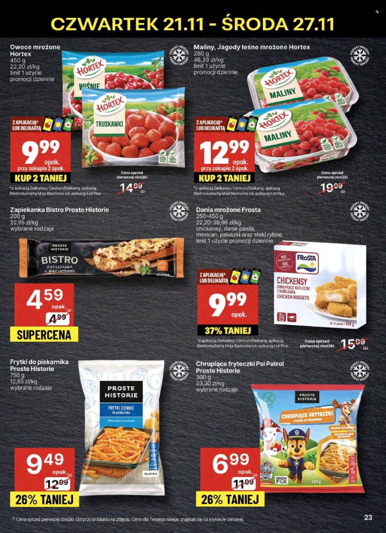 Gazetka Delikatesy Centrum - 21.11.2024 - 27.11.2024. Strona 23