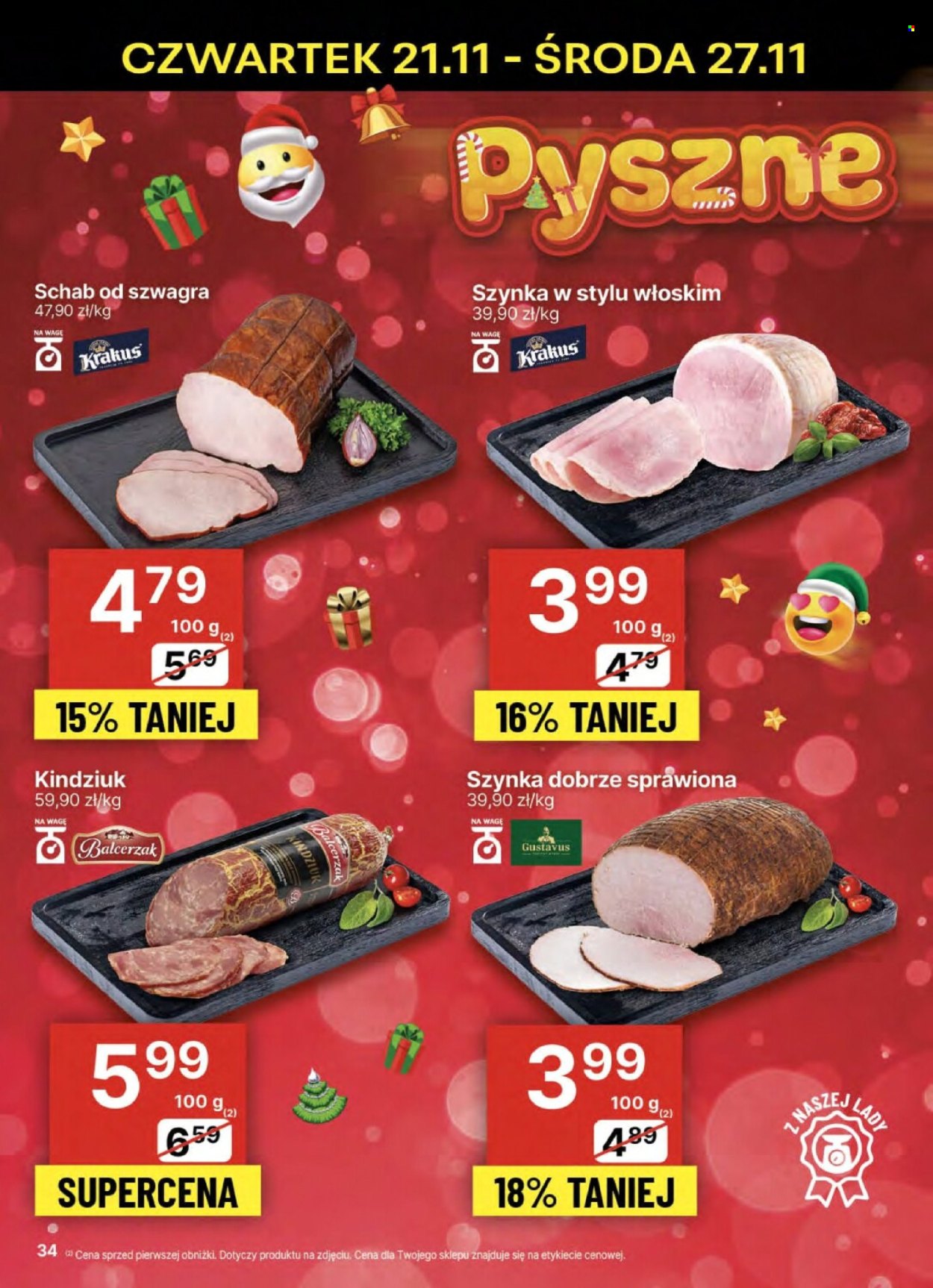 Gazetka Delikatesy Centrum - 21.11.2024 - 27.11.2024. Strona 34