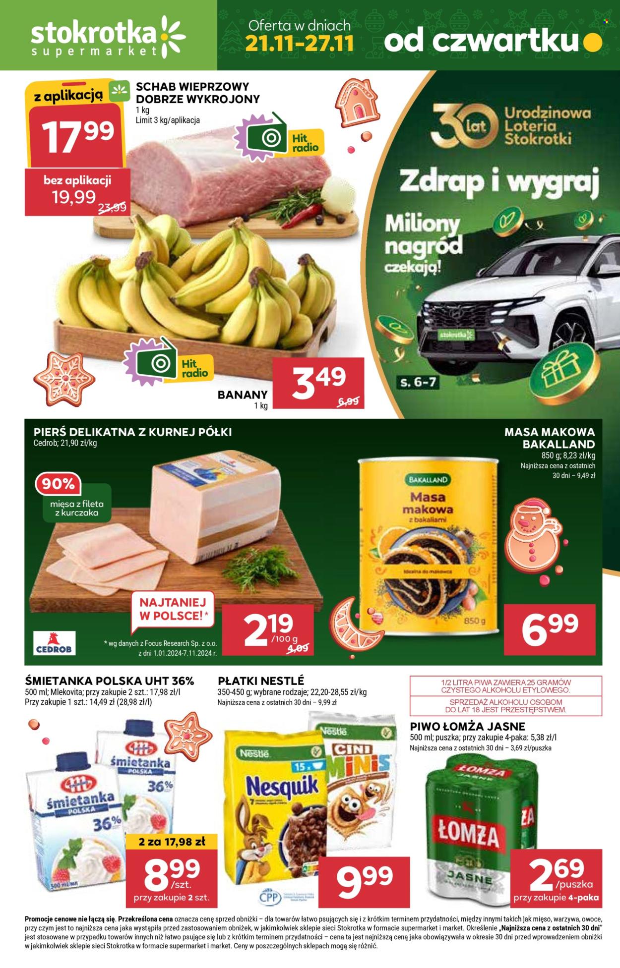 Gazetka Stokrotka Supermarket - 21.11.2024 - 27.11.2024. Strona 1