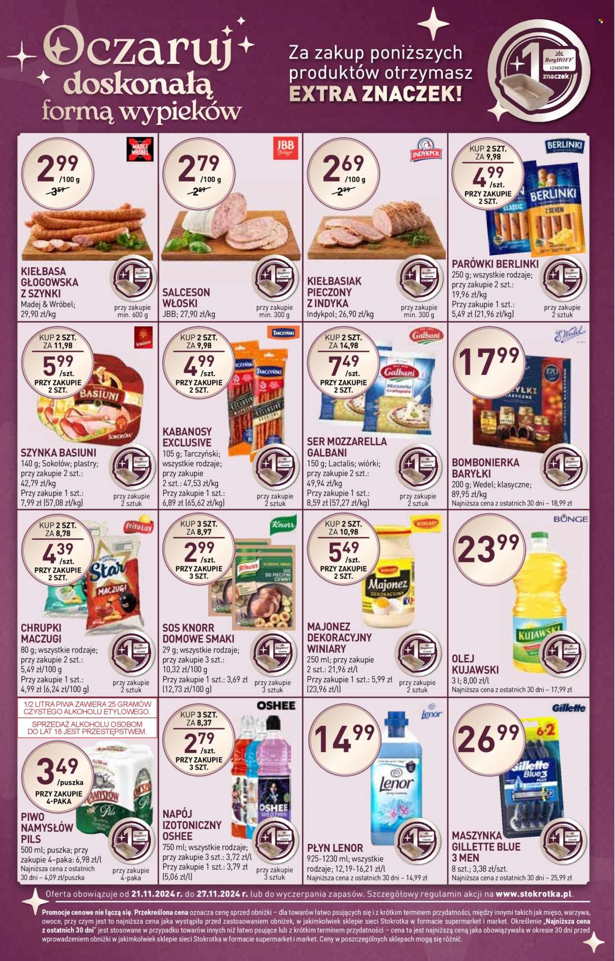 Leták Stokrotka Supermarket - 21.11.2024 - 27.11.2024. Strana 16