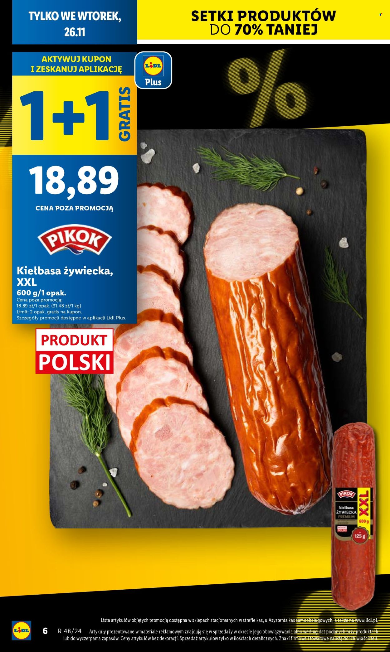 Gazetka Lidl - 25.11.2024 - 27.11.2024. Strona 6