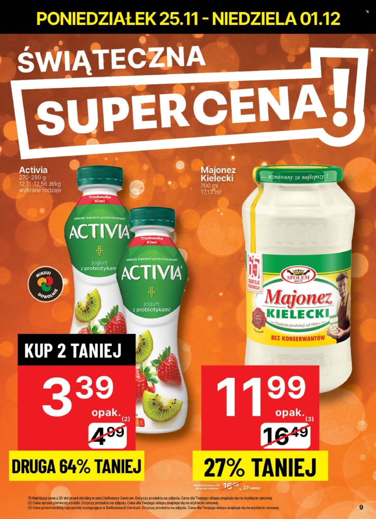 Gazetka Delikatesy Centrum - 25.11.2024 - 1.12.2024. Strona 9