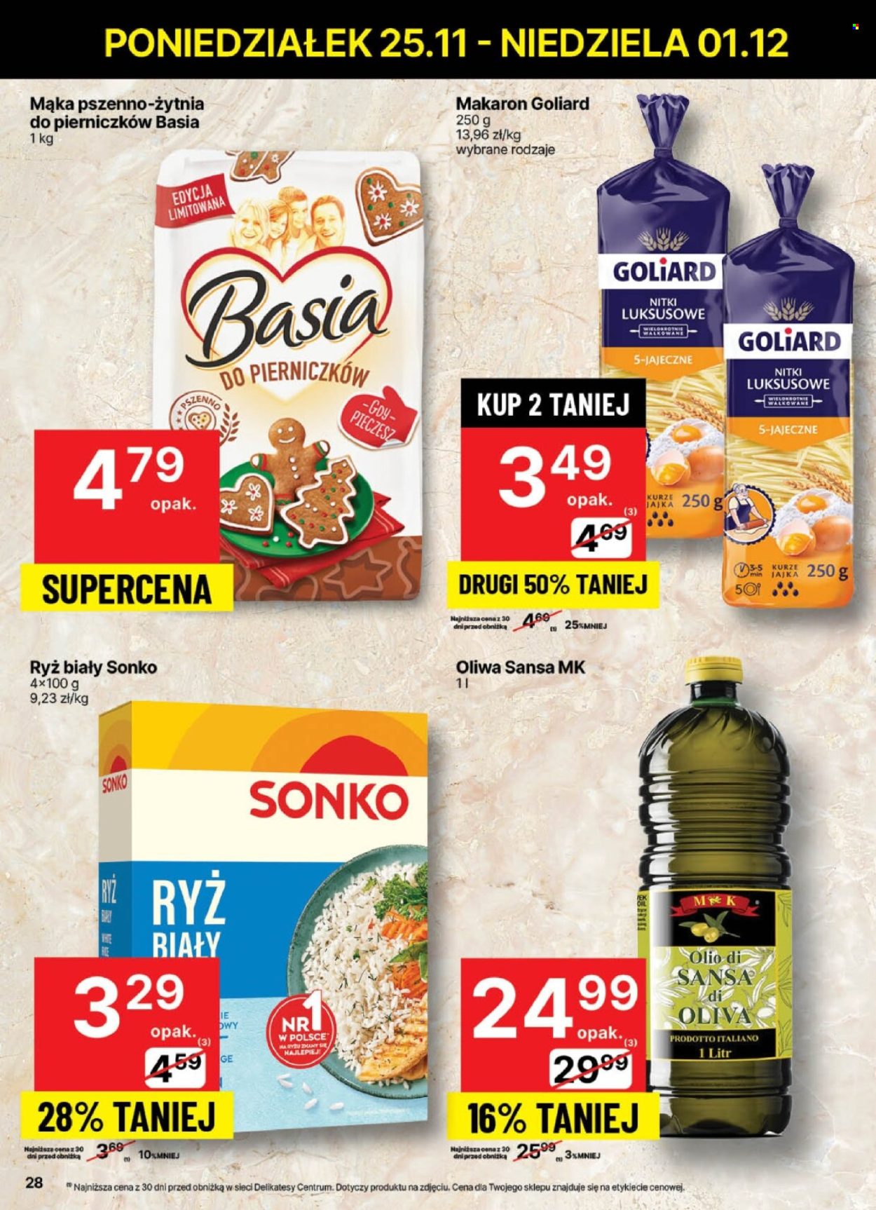 Gazetka Delikatesy Centrum - 25.11.2024 - 1.12.2024. Strona 28