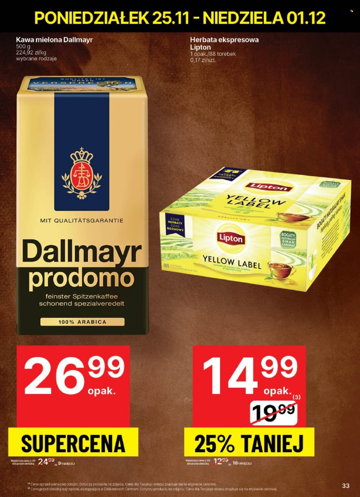 Gazetka Delikatesy Centrum - 25.11.2024 - 1.12.2024. Strona 33