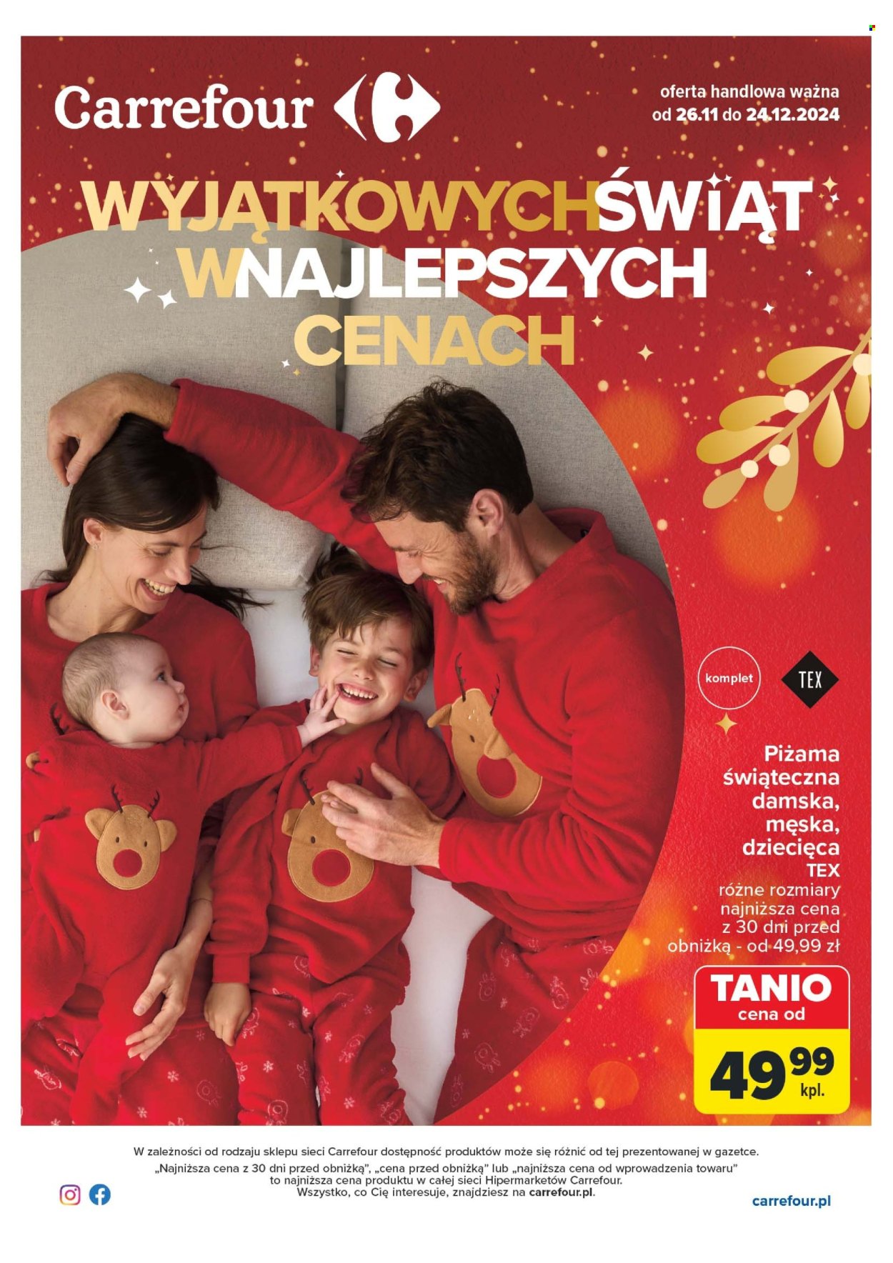 Gazetka Carrefour - 26.11.2024 - 24.12.2024. Strona 1