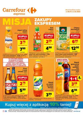 Gazetka Carrefour Express - 26.11.2024 - 2.12.2024.