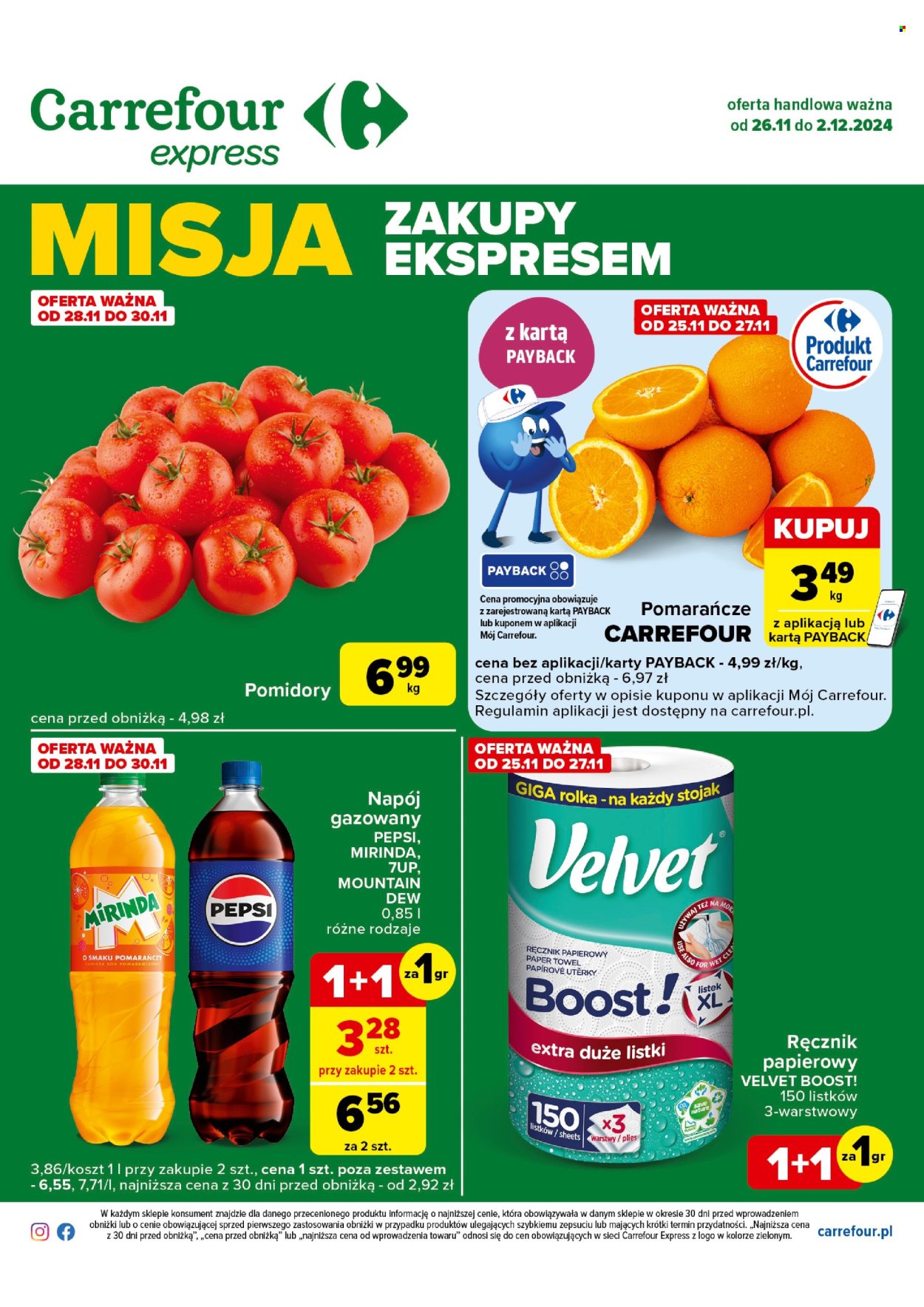Gazetka Carrefour Express - 26.11.2024 - 2.12.2024. Strona 1