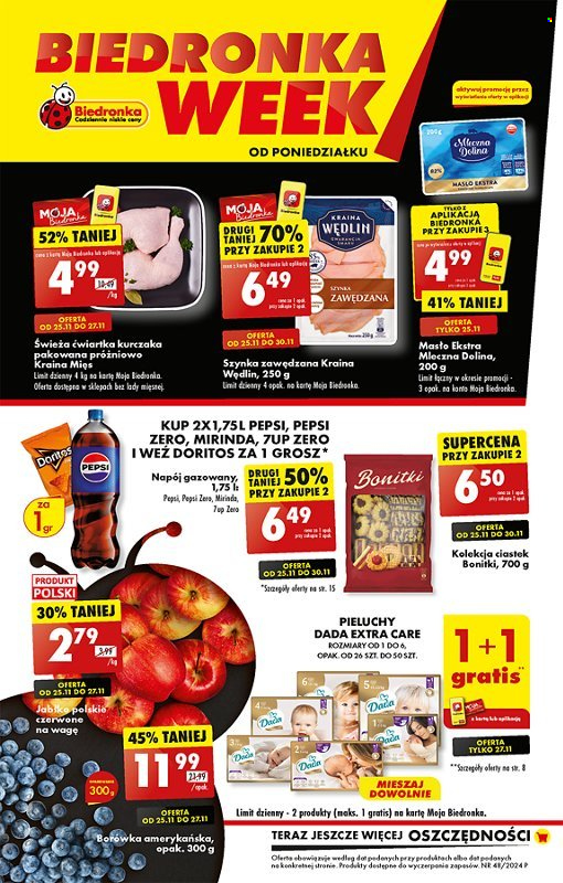 Gazetka Biedronka - 25.11.2024 - 30.11.2024. Strona 1
