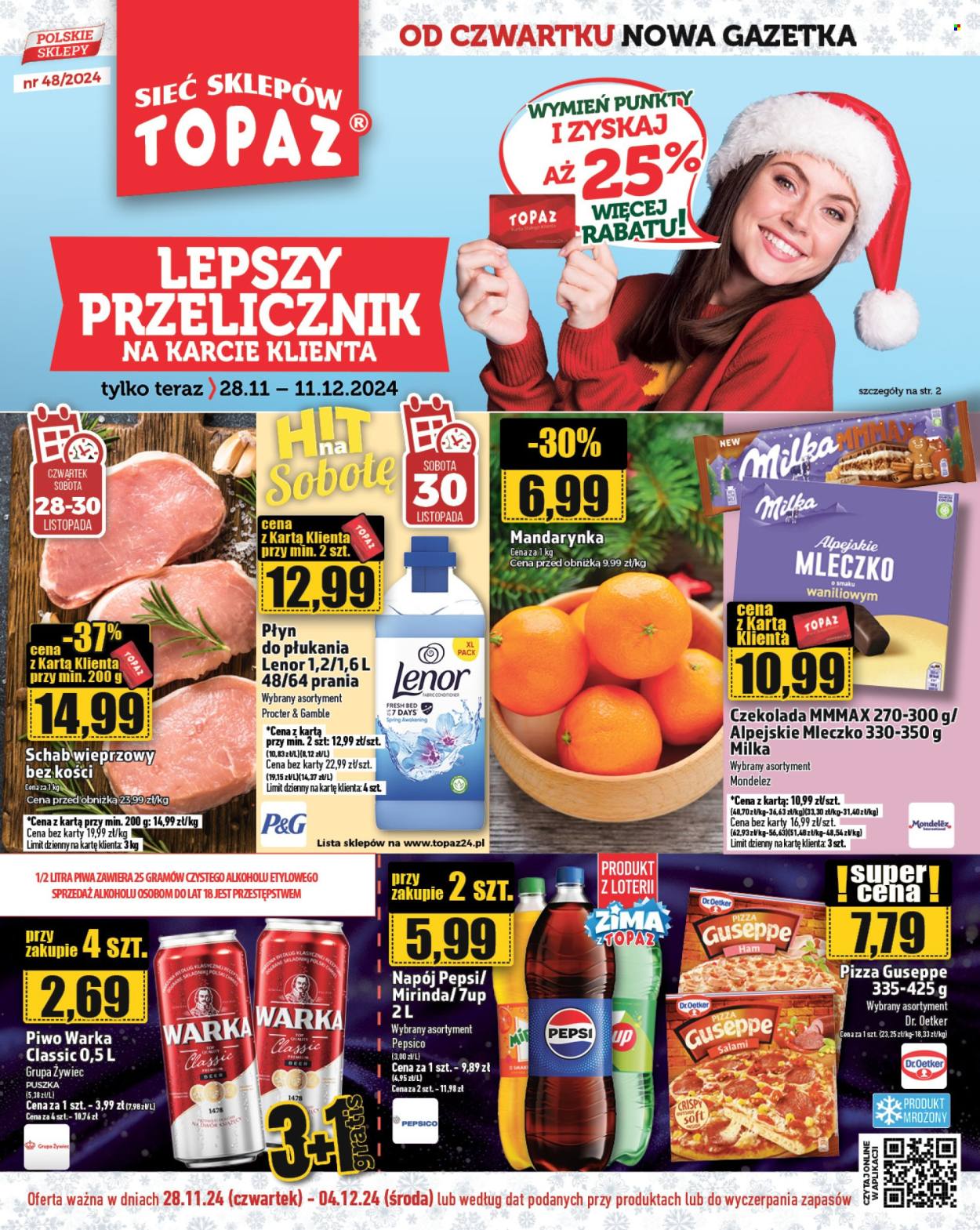 Gazetka Topaz - 28.11.2024 - 4.12.2024. Strona 1