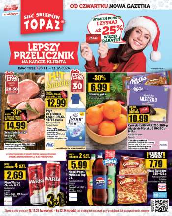 Gazetka Topaz - 28.11.2024 - 4.12.2024.