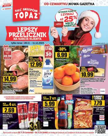 Gazetka Topaz - 28.11.2024 - 4.12.2024.