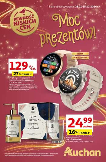 Gazetka Auchan - 26.11.2024 - 15.12.2024.