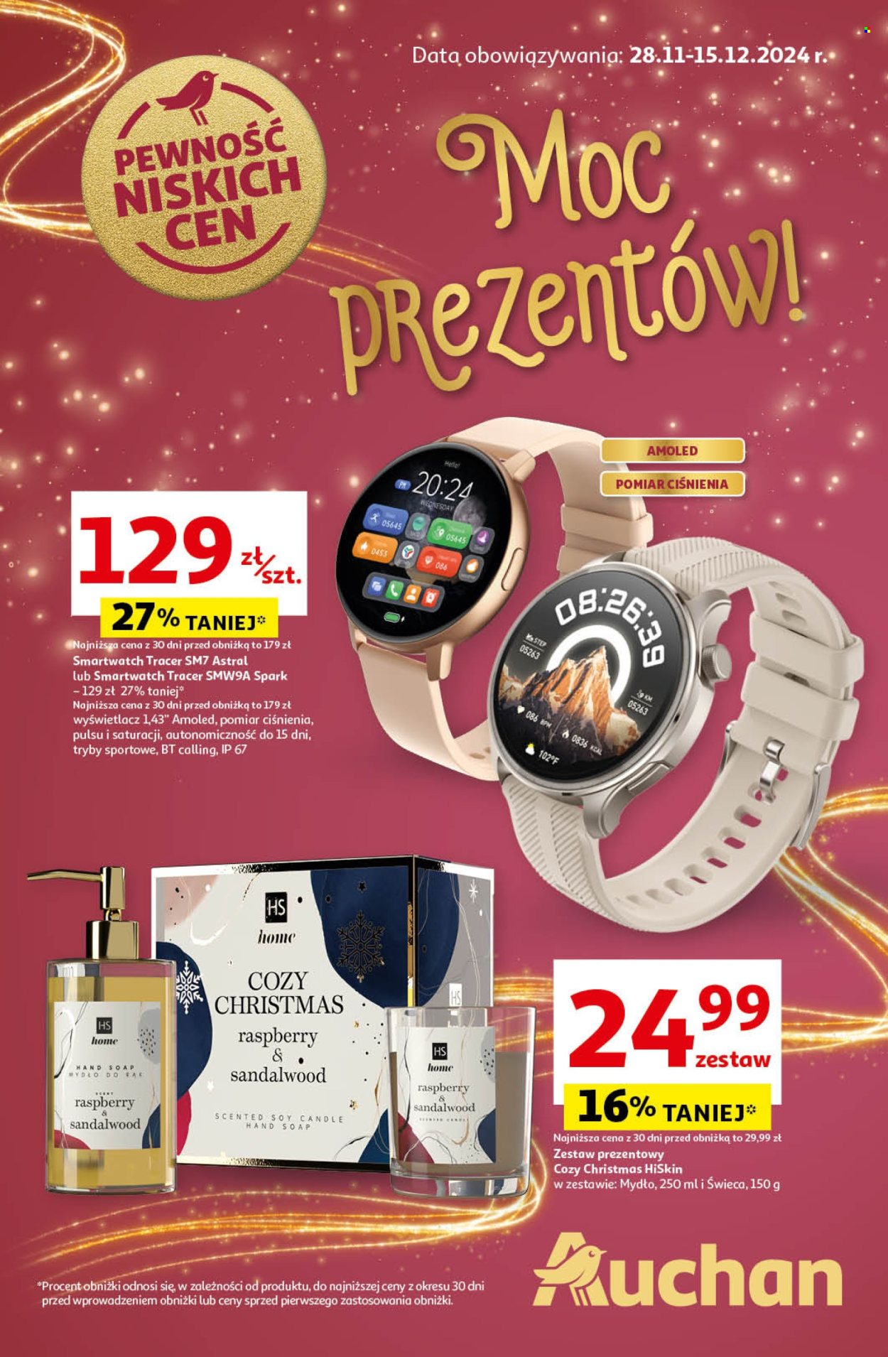 Leták Auchan - 26.11.2024 - 15.12.2024. Strana 1