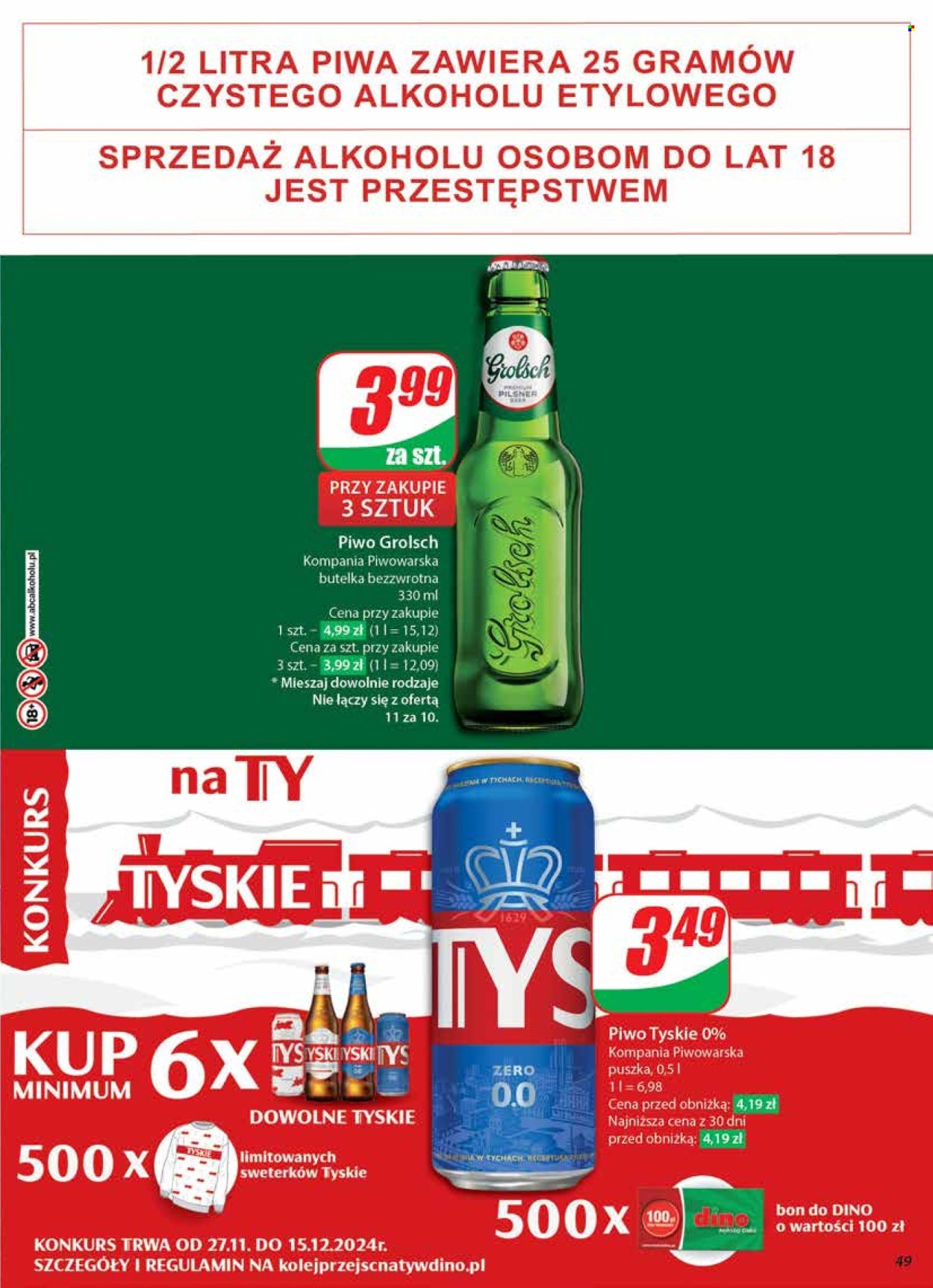 Gazetka Dino - 27.11.2024 - 3.12.2024. Strona 49