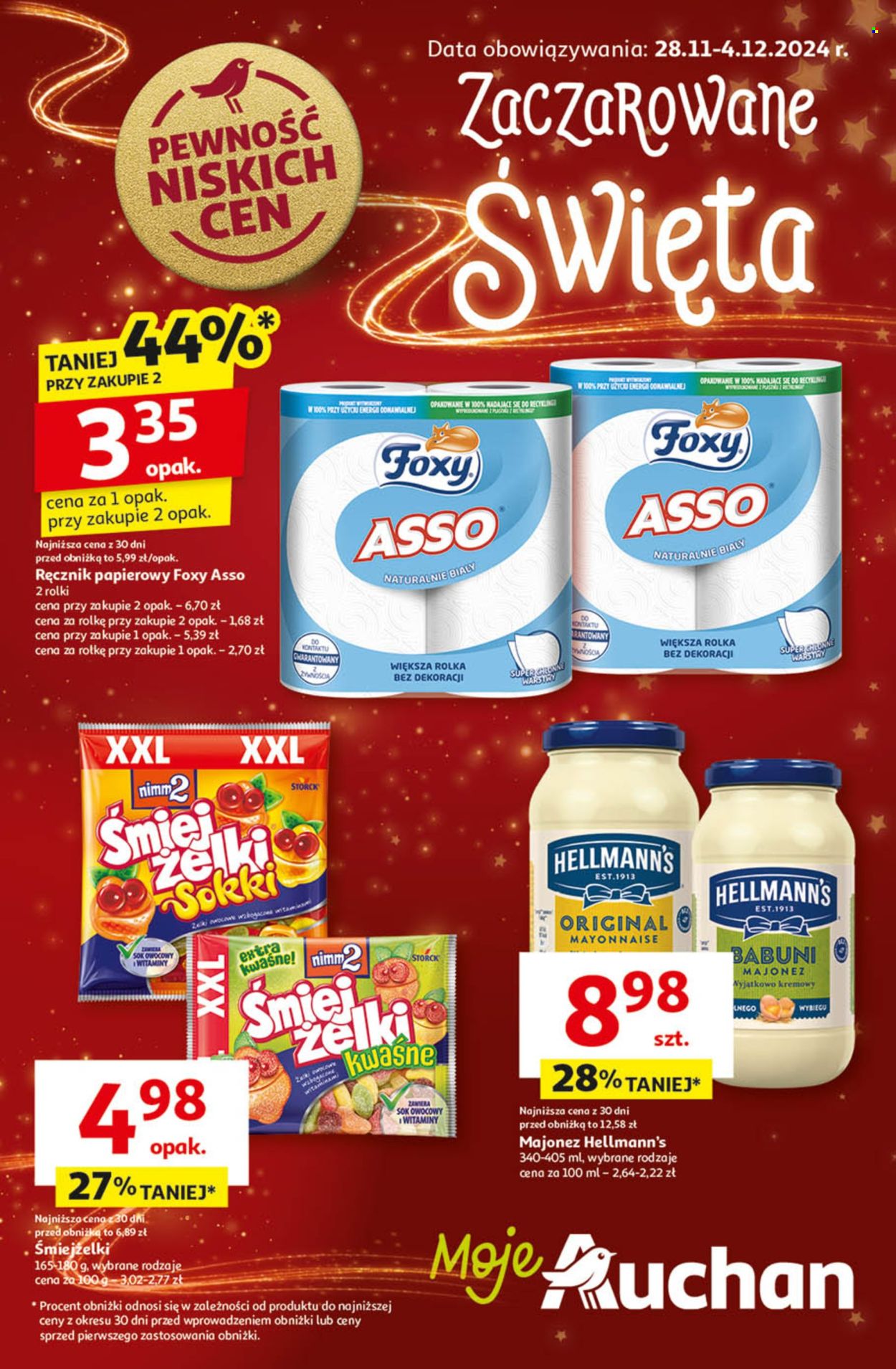Leták Auchan - 28.11.2024 - 4.12.2024. Strana 1