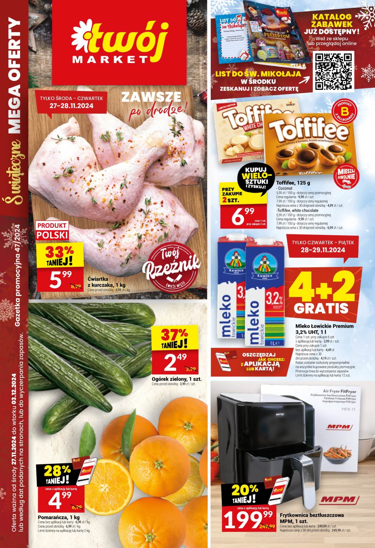 Gazetka Twój Market - 27.11.2024 - 3.12.2024. Strona 1