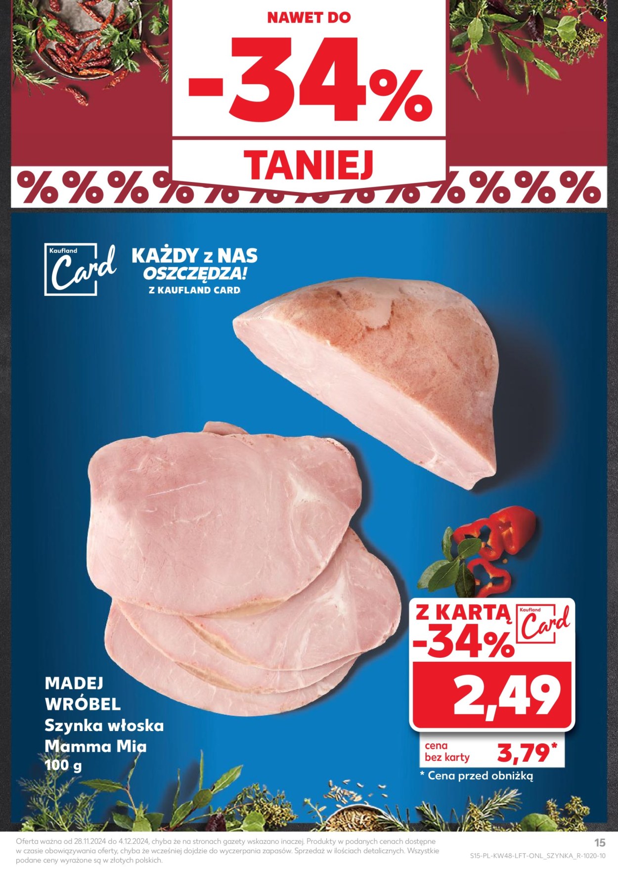 Gazetka Kaufland - 28.11.2024 - 4.12.2024. Strona 15