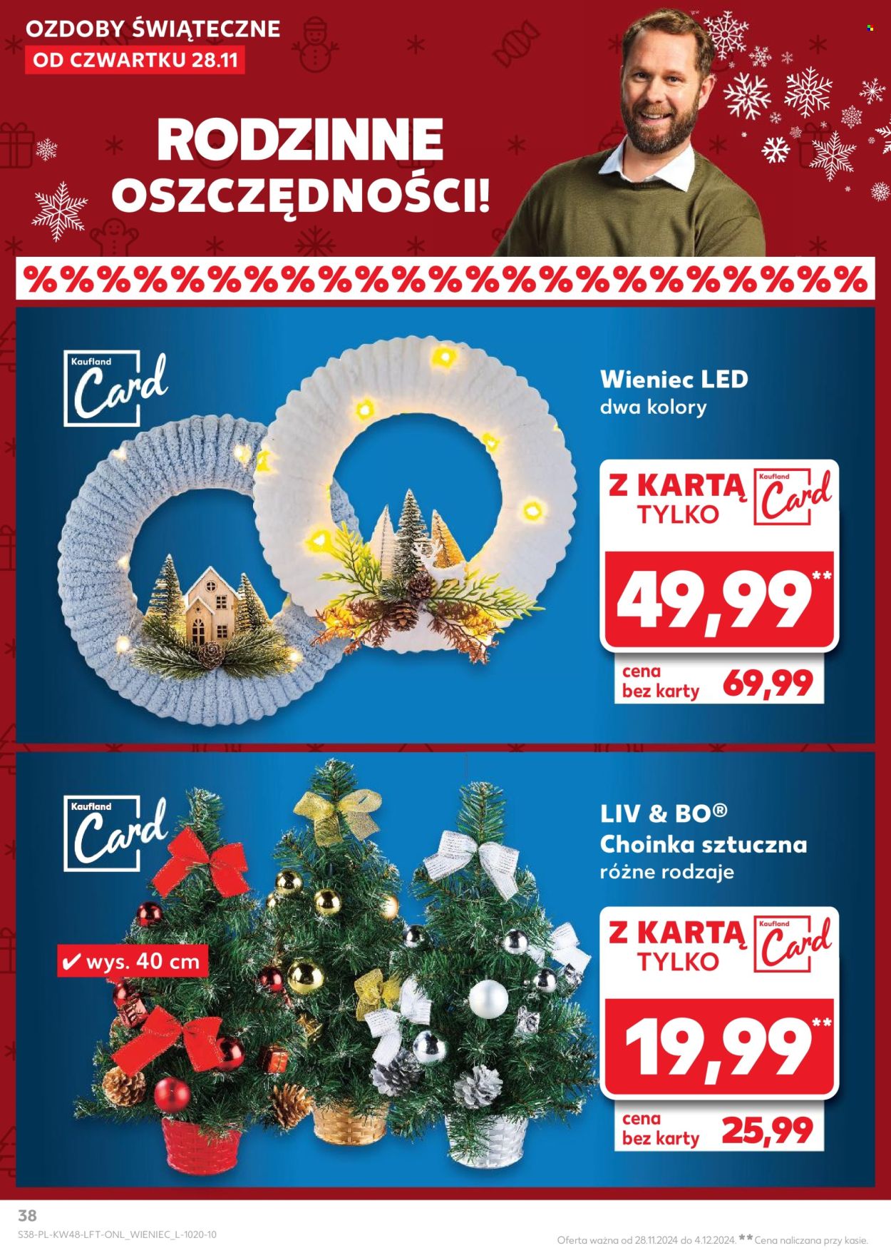 Gazetka Kaufland - 28.11.2024 - 4.12.2024. Strona 38